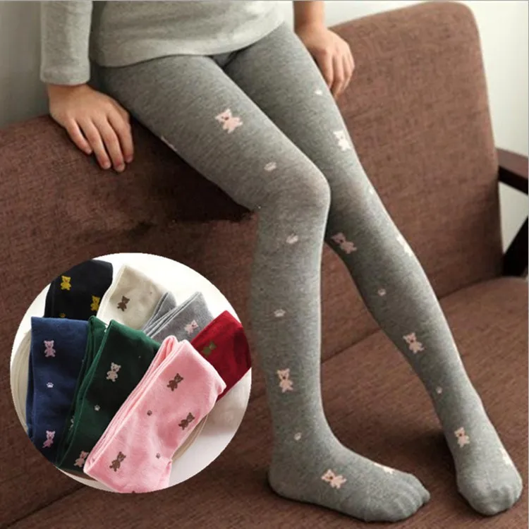 Spring And Autumn Girls Medium Thick Bear Knitted Pantyhose Children Cotton Base Dance Coaster Baby Body-stocking
Spring And Autumn Girls Medium Thick Bear Knitted Pantyhose Children Cotton Base Dance Coaster Baby Body-stocking
