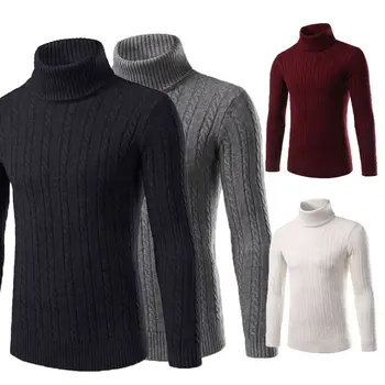 Meihuida 2019 Men Pure Color Warm Soft Knit High Neck Pullover Jumper Sweater Turtleneck Winter&Autumn Tops
Meihuida 2019 Men Pure Color Warm Soft Knit High Neck Pullover Jumper Sweater Turtleneck Winter&Autumn Tops