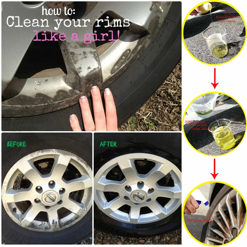 HGKJ 50ML Automobile Cleaning Liquid Decontamination Rust Removal, 50ML=300ML Rim Cleaner
HGKJ 50ML Automobile Cleaning Liquid Decontamination Rust Removal, 50ML=300ML Rim Cleaner