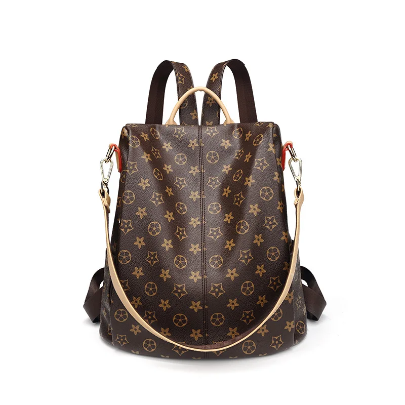 2019 New Style Backpack WOMEN'S Bag Genuine Leather Large Capacity Versitile Fashion Casual Travel Bag Women's Dual Purpose Back 
2019 New Style Backpack WOMEN'S Bag Genuine Leather Large Capacity Versitile Fashion Casual Travel Bag Women's Dual Purpose Back
