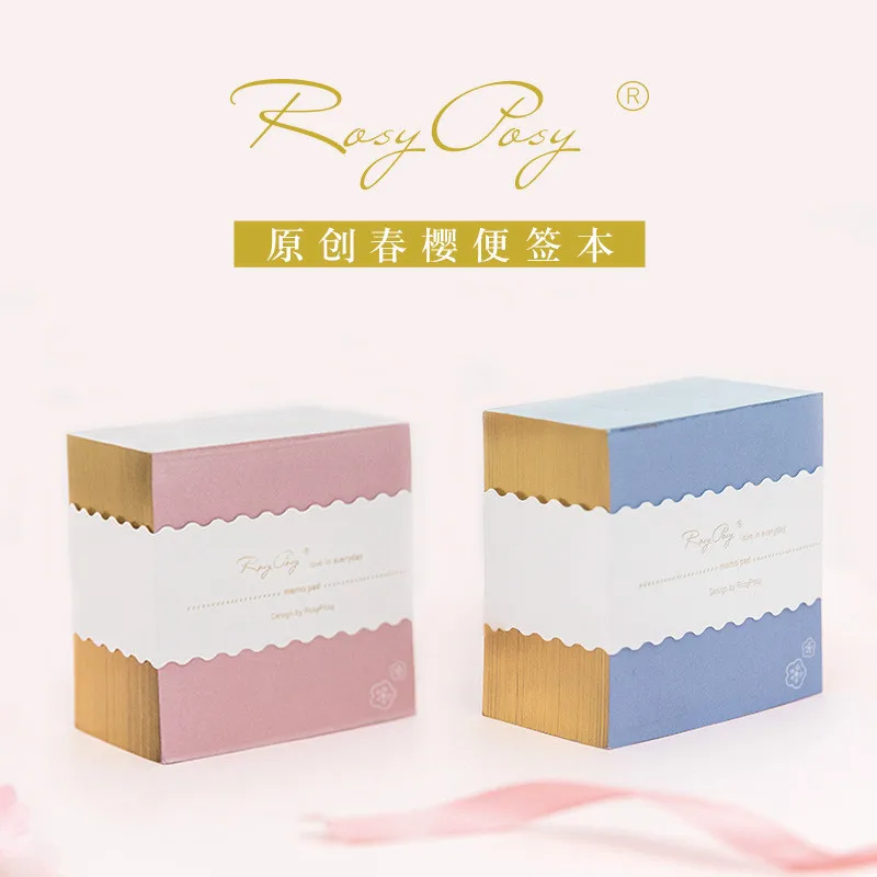 400sheet/pack Cherry Blossom Pattern Memo Pad Notes Sticky Notepad Bookmark Post Tearable Pads Office Decoration Stationery
400sheet/pack Cherry Blossom Pattern Memo Pad Notes Sticky Notepad Bookmark Post Tearable Pads Office Decoration Stationery