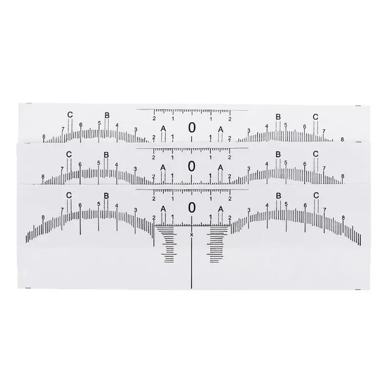 Disposable Adhesive Eyebrow Ruler Guide Sticker Tape Semi-permanent Tattoo Template Measure Beauty Tool
Disposable Adhesive Eyebrow Ruler Guide Sticker Tape Semi-permanent Tattoo Template Measure Beauty Tool