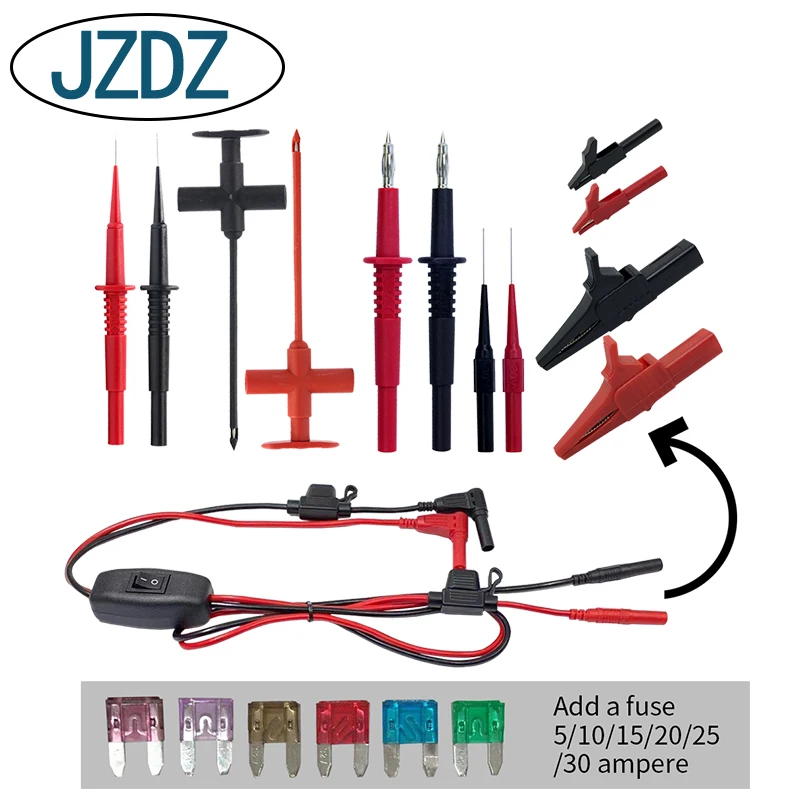 J8004 Diagnostic Leakage Test Line Kit PRO Applicable to all kinds of multimeter electronic detection instruments
J8004 Diagnostic Leakage Test Line Kit PRO Applicable to all kinds of multimeter electronic detection instruments
