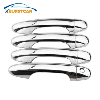 Xburstcar Car ABS Chrome Door Handle Protection Cover Doors Stickers for Toyota Fortuner RAV4 2016 2017 2018 Parts Accessories 
Xburstcar Car ABS Chrome Door Handle Protection Cover Doors Stickers for Toyota Fortuner RAV4 2016 2017 2018 Parts Accessories