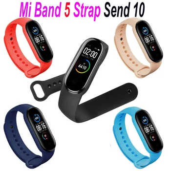 Silicone Wristband For Xiaomi Mi Band 5 Strap Bracelet For Xiaomi Miband 5 Smart Wrist Strap Miband5 Replacement Watchband
Silicone Wristband For Xiaomi Mi Band 5 Strap Bracelet For Xiaomi Miband 5 Smart Wrist Strap Miband5 Replacement Watchband