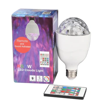 Led Bulb E27 Led Lamp Smart Wireless RGBW Led clouds Light Dimmable remote and sound activated AC100-240V with remote control
Led Bulb E27 Led Lamp Smart Wireless RGBW Led clouds Light Dimmable remote and sound activated AC100-240V with remote control