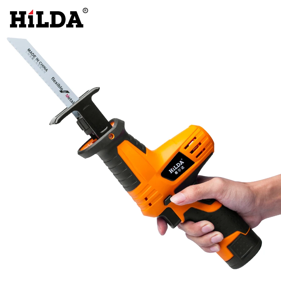 HILDA Portable Reciprocating Saw Powerful Wood Cutting Saw Electric Wood/ Metal Saws With Blade Woodworking Cutter
HILDA Portable Reciprocating Saw Powerful Wood Cutting Saw Electric Wood/ Metal Saws With Blade Woodworking Cutter