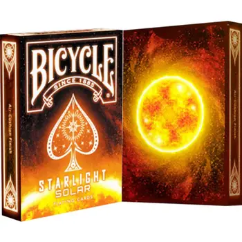 BICYCLE STARLIGHT SOLAR Playing Cards Deck Magic Regular Playing Cards poker Standard Decks Magic Trick
BICYCLE STARLIGHT SOLAR Playing Cards Deck Magic Regular Playing Cards poker Standard Decks Magic Trick