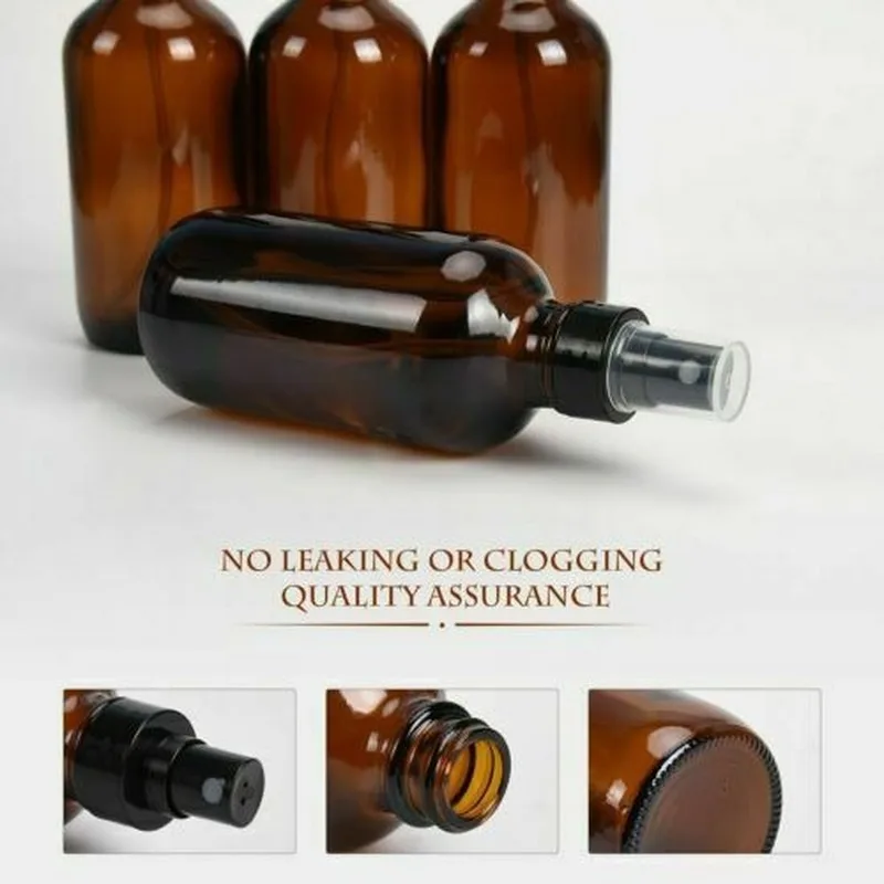 5-100ml Portable Amber Glass Essential Oil Spray Bottles Mist Sprayer Container Travel Refillable Bottle Transparent Brown
5-100ml Portable Amber Glass Essential Oil Spray Bottles Mist Sprayer Container Travel Refillable Bottle Transparent Brown