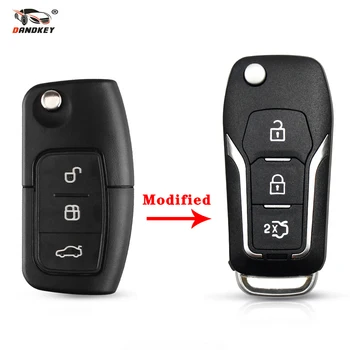 Dandkey 10pcs For Ford Focus Fiesta Mk C Max K Modified Flip Key 3 Buttons Folding Remote Car Key Shell Case Fob HU101 Blade
Dandkey 10pcs For Ford Focus Fiesta Mk C Max K Modified Flip Key 3 Buttons Folding Remote Car Key Shell Case Fob HU101 Blade