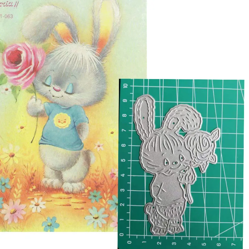 2019 Flower Rabbit Christmas Cutting Dies Stencils Metal Cutting Dies Scrapbooking Card Making Paper Stencil
2019 Flower Rabbit Christmas Cutting Dies Stencils Metal Cutting Dies Scrapbooking Card Making Paper Stencil