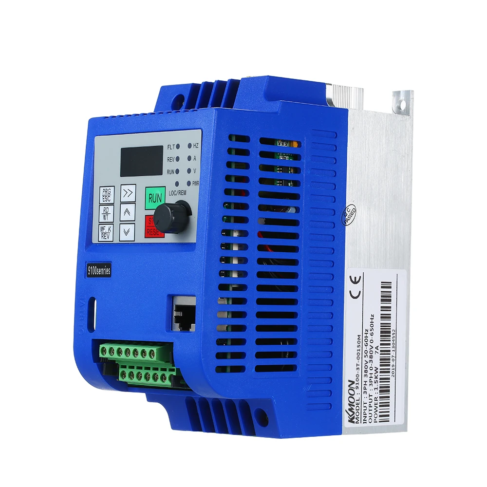 New VFD 380V 3Phase Variable Frequency Drive AC Frequency Inverter For AC CNC motor in VxF Vector control Drive Speed Controller
New VFD 380V 3Phase Variable Frequency Drive AC Frequency Inverter For AC CNC motor in VxF Vector control Drive Speed Controller