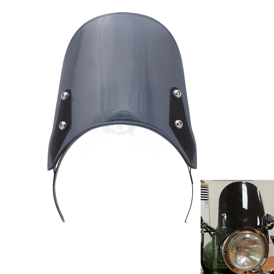1set Smoke Motorcycle ABS Plastic 7.3" Windshield Compact Sport Wind Deflector Screen For Royal Enfield Classic 500CC Models
1set Smoke Motorcycle ABS Plastic 7.3" Windshield Compact Sport Wind Deflector Screen For Royal Enfield Classic 500CC Models
