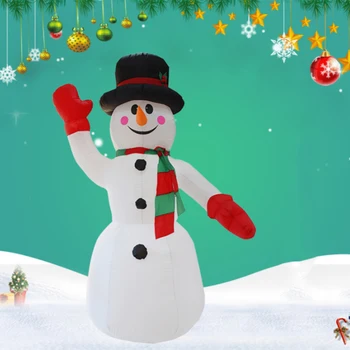 2.4M Giant Inflatable Snowman Blow Up Toy Santa Claus Christmas Decoration For Garden Christmas Inflatable Toys LED Lights Decor
2.4M Giant Inflatable Snowman Blow Up Toy Santa Claus Christmas Decoration For Garden Christmas Inflatable Toys LED Lights Decor