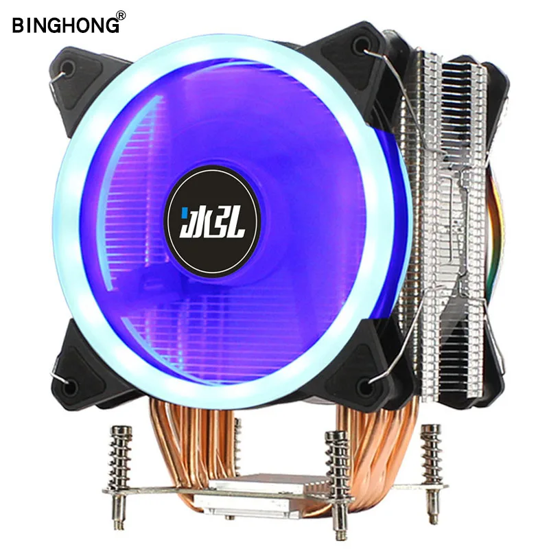 BINGHONG Am4 Cooler-Cpu 6 Heatpipe Cpu-fan Cooling RGB 120mm Computer processor Radiator For AMD A320 B450 X370 B350
BINGHONG Am4 Cooler-Cpu 6 Heatpipe Cpu-fan Cooling RGB 120mm Computer processor Radiator For AMD A320 B450 X370 B350