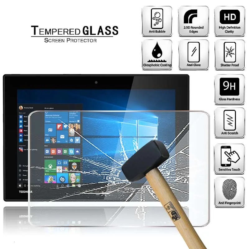 Tablet Tempered Glass Screen Protector Cover for Toshiba Satellite Click 10 Tablet Eye Protection Explosion-Proof Tempered Film
Tablet Tempered Glass Screen Protector Cover for Toshiba Satellite Click 10 Tablet Eye Protection Explosion-Proof Tempered Film