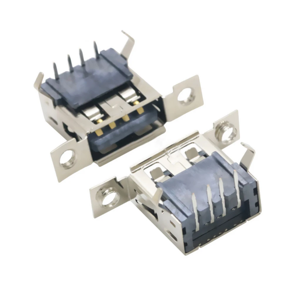 5pcs Micro USB 2.0 Female Jack 4Pins USB Port Dock Connector Tail Charging Socket With Screw Holes
5pcs Micro USB 2.0 Female Jack 4Pins USB Port Dock Connector Tail Charging Socket With Screw Holes