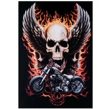 5D Round Diamond Embroidery Fire Motorcycle Skull Patterns Diamond Mosaic Sale DIY Diamond Painting Cross Stitch Full Rhinestone
5D Round Diamond Embroidery Fire Motorcycle Skull Patterns Diamond Mosaic Sale DIY Diamond Painting Cross Stitch Full Rhinestone