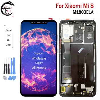 6.21" LCD With Frame For Xiaomi Mi 8 Mi8 LCD Display Screen Touch Panel Digitizer Assembly Replacement For Xiaomi8 Full Display
6.21" LCD With Frame For Xiaomi Mi 8 Mi8 LCD Display Screen Touch Panel Digitizer Assembly Replacement For Xiaomi8 Full Display
