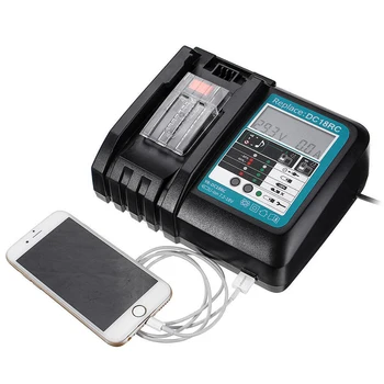New Arrival 1pc LCD Display Fast Battery Charger for Makita BL1830 BL1840 BL1850 14.4V-18V 3A 
New Arrival 1pc LCD Display Fast Battery Charger for Makita BL1830 BL1840 BL1850 14.4V-18V 3A