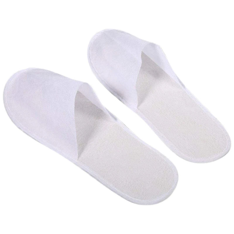 25 Pairs of Disposable White Hotel Disposable Spa Hotel Slippers for Guests, Closed Toe Slippers for Men and Women
25 Pairs of Disposable White Hotel Disposable Spa Hotel Slippers for Guests, Closed Toe Slippers for Men and Women
