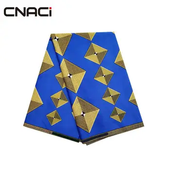 CNACI Popular Ankara African Fabric Veritable Real Wax Prints Tissu Africain Polyester Material Ankara African Wax Prints Fabric 
CNACI Popular Ankara African Fabric Veritable Real Wax Prints Tissu Africain Polyester Material Ankara African Wax Prints Fabric