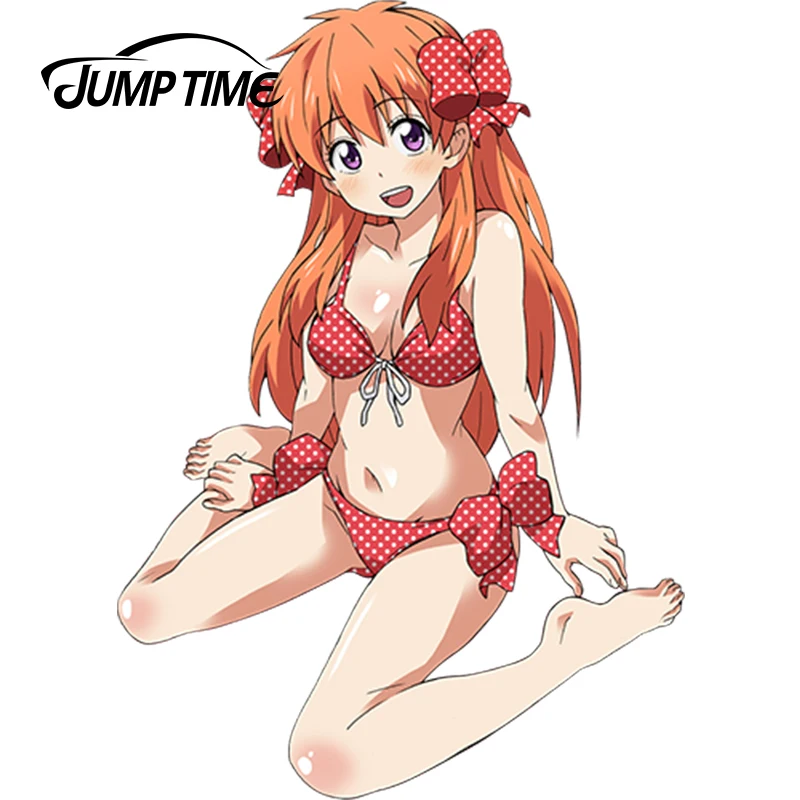 JumpTime 13 см x 9 2 японское аниме стикер милые девушки Сакура Чио виниловая наклейка