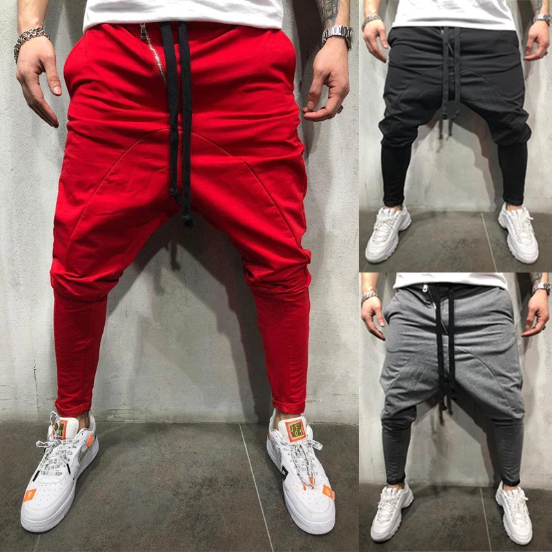 Mens Slim Fit Calças Calça de Jogging Skinny Basculadores Sweat Track Pants Elastic Outono Inverno Calças Compridas
Mens Slim Fit Calças Calça de Jogging Skinny Basculadores Sweat Track Pants Elastic Outono Inverno Calças Compridas