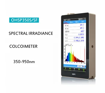 TM30 PAR PPFD Spectrum Analyzer irradiation machine OHSP350S portable ftir spectrometer
TM30 PAR PPFD Spectrum Analyzer irradiation machine OHSP350S portable ftir spectrometer