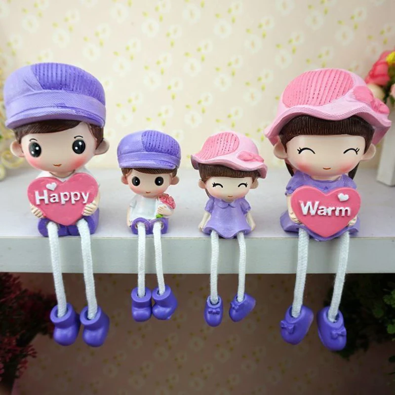 Cute Resin Family Hanging Feet Doll Romantic Couple ornaments Home Decoration Wedding Birthday Present Crafts Pastoral Nordic
Cute Resin Family Hanging Feet Doll Romantic Couple ornaments Home Decoration Wedding Birthday Present Crafts Pastoral Nordic