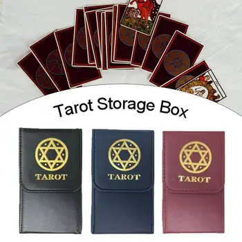Tarot Storage Box Double Layered Portable Storage Case for Tarot Deck Poker Card Storage
Tarot Storage Box Double Layered Portable Storage Case for Tarot Deck Poker Card Storage