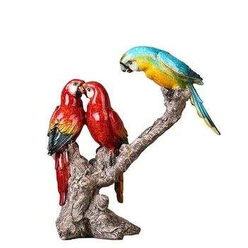 VIVID PARROT SCULPTURE ENAMELED RESIN BIRD BUDGERIGAR STATUE LOVERS ORNAMENT ROOM DECORATION ACCESSORIES ART COLLECTION CRAFT
VIVID PARROT SCULPTURE ENAMELED RESIN BIRD BUDGERIGAR STATUE LOVERS ORNAMENT ROOM DECORATION ACCESSORIES ART COLLECTION CRAFT