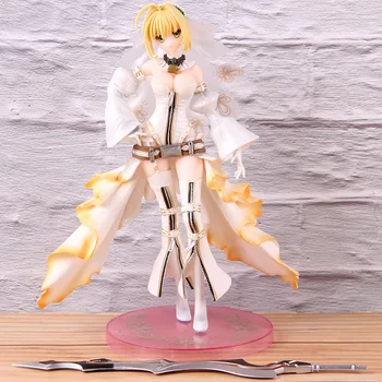 Nero Claudius Fate Grand Order PVC Collectible Action Figure Anime Model Toy Bride Saber Wedding Dress Ver.
Nero Claudius Fate Grand Order PVC Collectible Action Figure Anime Model Toy Bride Saber Wedding Dress Ver.