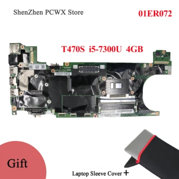CPU i5-7300U 4GB T470S for Lenovo ThinkPad T470S Notebook Mainboard 01ER072 Tested 100% Work Integrated Motherboard
CPU i5-7300U 4GB T470S for Lenovo ThinkPad T470S Notebook Mainboard 01ER072 Tested 100% Work Integrated Motherboard