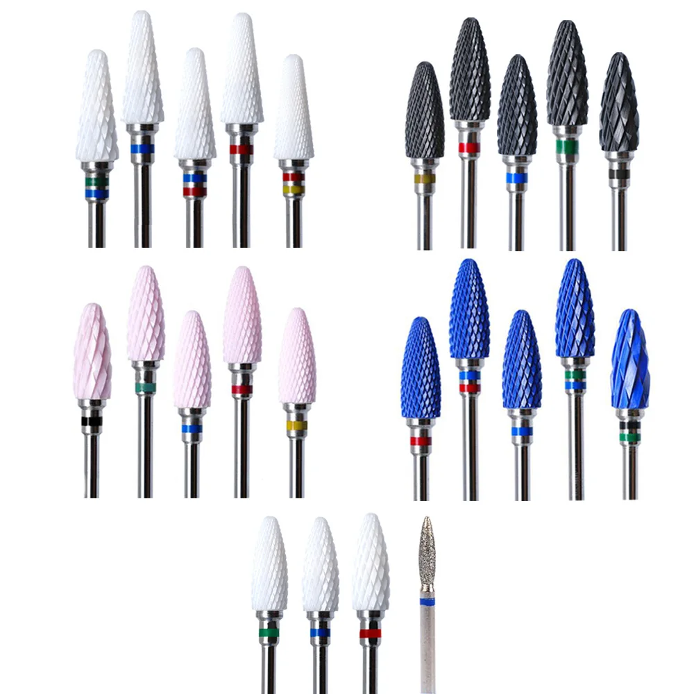 24 Type Ceramic Nail Drill Bits Manicure Machine Accessories Nail Milling Cutter for Manicure Pedicure Nail Art Accessoires Tool
24 Type Ceramic Nail Drill Bits Manicure Machine Accessories Nail Milling Cutter for Manicure Pedicure Nail Art Accessoires Tool