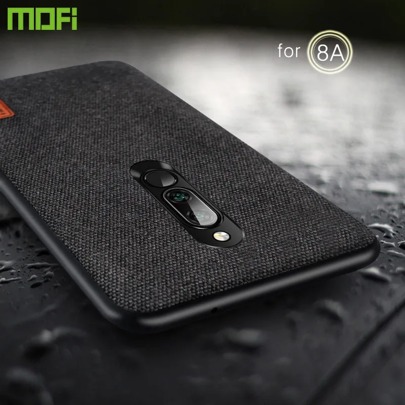 Чехол MOFi для Xiaomi Redmi 8A оригинальный силиконовый ударопрочный чехол тканевые