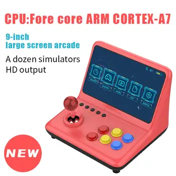 New Retro Games A12 9 Inch Joystick Arcade A7 Architecture Quad-core CPU Simulator Video Music Game Console Support HDMI Output
New Retro Games A12 9 Inch Joystick Arcade A7 Architecture Quad-core CPU Simulator Video Music Game Console Support HDMI Output