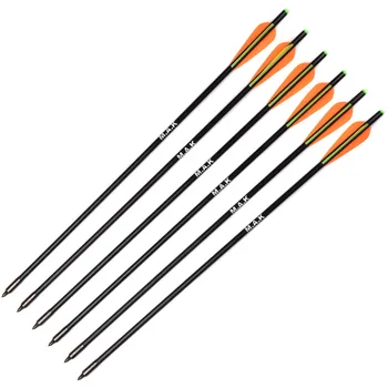 6/12/24pcs 17/20 inch MAK Fiberglass Crossbow Arrow with Diameter 8mm Remove Tips Archery Bow Target Arrow for Hunting/Shooting
6/12/24pcs 17/20 inch MAK Fiberglass Crossbow Arrow with Diameter 8mm Remove Tips Archery Bow Target Arrow for Hunting/Shooting