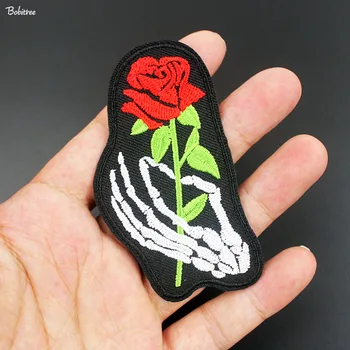 Red Rose Flowers Patches Iron on for Cloth Embroidered Badges Stickers Fabric Appliques DIY Accessory Sewing Supplies
Red Rose Flowers Patches Iron on for Cloth Embroidered Badges Stickers Fabric Appliques DIY Accessory Sewing Supplies