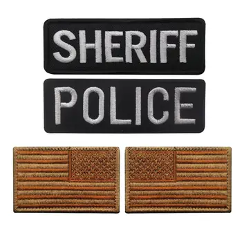 1PC 3D Embroidered Letter Cloth SHERIFF English Badge American Flag Armband Clothing Denim Jacket Decorative Patch Icon Patch
1PC 3D Embroidered Letter Cloth SHERIFF English Badge American Flag Armband Clothing Denim Jacket Decorative Patch Icon Patch