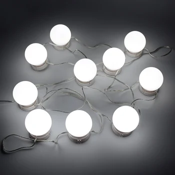Makeup Mirror Vanity LED Light 10 Bulbs Kit USB Charging Port Cosmetic Lighted Make up Mirrors Bulb Adjustable Brightness lights
Makeup Mirror Vanity LED Light 10 Bulbs Kit USB Charging Port Cosmetic Lighted Make up Mirrors Bulb Adjustable Brightness lights