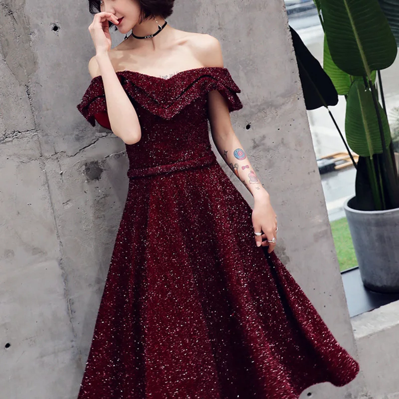 2020 Time-limited Vestido Cocktail Gengli 2020 New Autumn Bride Toast Show Thin Engagement Evening Dress Party
2020 Time-limited Vestido Cocktail Gengli 2020 New Autumn Bride Toast Show Thin Engagement Evening Dress Party