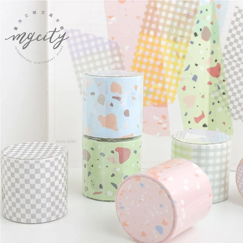 Cute Basic Grid And Stones Simply Decorative Adhesive Tape Journal Washi Tape DIY Scrapbooking Masking Tape School Office Supply
Cute Basic Grid And Stones Simply Decorative Adhesive Tape Journal Washi Tape DIY Scrapbooking Masking Tape School Office Supply