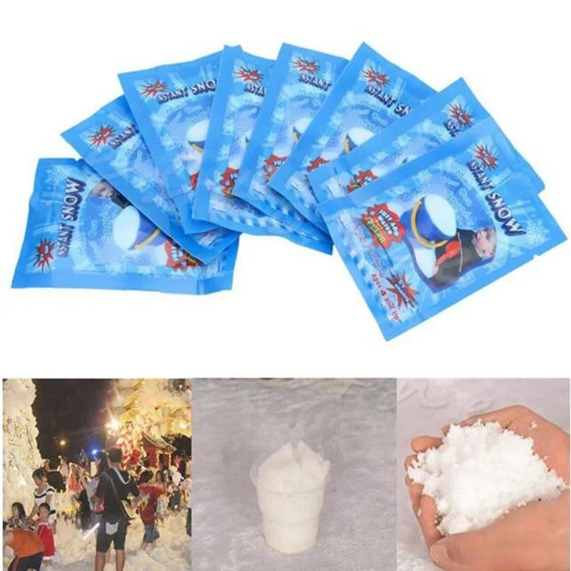 10pcs Magic Artificial Snowflake Christmas Decoration Adding Water Fake Instant Snow Garland Xmas Tree Decor Gifts for Children
10pcs Magic Artificial Snowflake Christmas Decoration Adding Water Fake Instant Snow Garland Xmas Tree Decor Gifts for Children