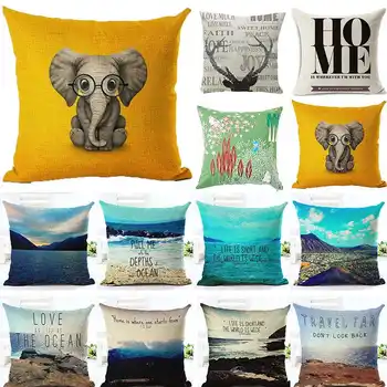 Beautiful Sightseeing Scenic Cotton Linen Pillow Case Cushion Home Room Decor Single Sides Printing 18''
Beautiful Sightseeing Scenic Cotton Linen Pillow Case Cushion Home Room Decor Single Sides Printing 18''