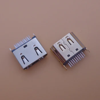 50pcs HDMI female Plug 19 pin female interface Connector,2 rows (10pin 9pin) 180 degree HDMI female socket repair replacement
50pcs HDMI female Plug 19 pin female interface Connector,2 rows (10pin 9pin) 180 degree HDMI female socket repair replacement