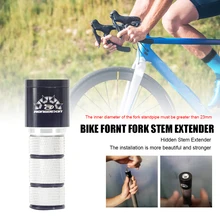 Bike Fornt Fork Stem Extender Handlebar Riser Hidden Stem Extender Extension Adapter Road Bikes Folding Bikes Accessories
Bike Fornt Fork Stem Extender Handlebar Riser Hidden Stem Extender Extension Adapter Road Bikes Folding Bikes Accessories