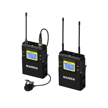 MAMEN WMIC-01 Professional Wireless Microphone with Receiver 50 Channels 60M Range Condenser Microphone for Cameras Phones Mic
MAMEN WMIC-01 Professional Wireless Microphone with Receiver 50 Channels 60M Range Condenser Microphone for Cameras Phones Mic
