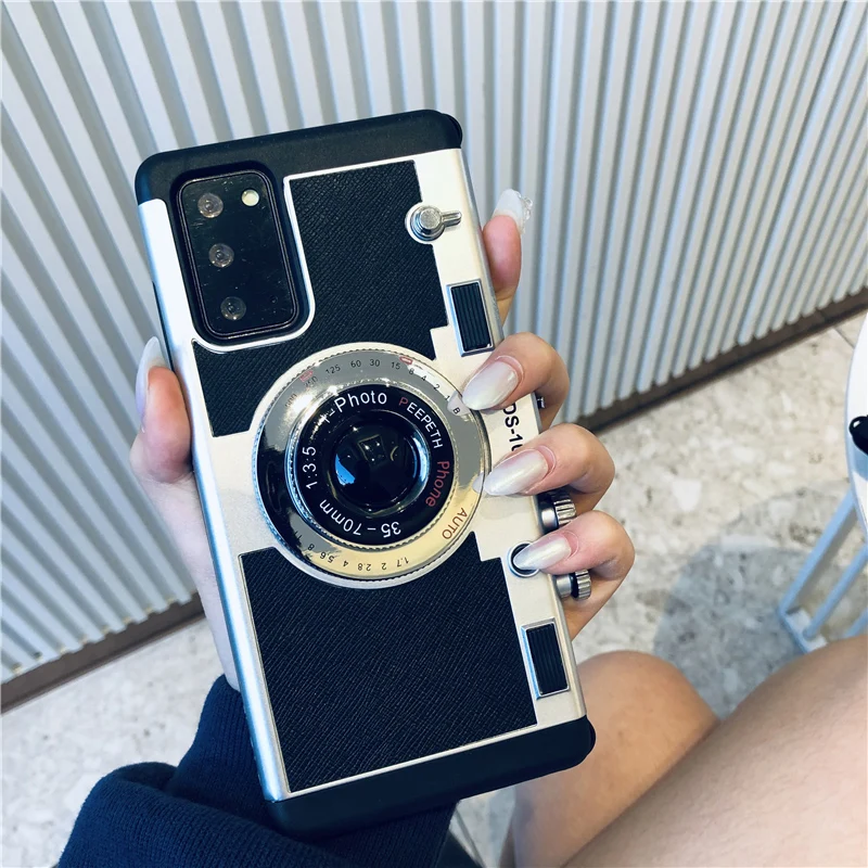 Чехлы для телефона с 3D камерой Samsung Galaxy Note 20 Ultra Vintage Emily In Paris такой же чехол задняя