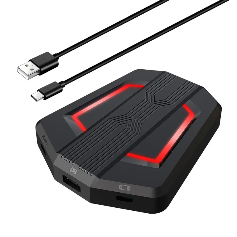 For Switch Lite Game Console Keyboard Mouse PC Converter Plug Play For PS4/XBox One/PS3/360 Game Controller Set Adapters
For Switch Lite Game Console Keyboard Mouse PC Converter Plug Play For PS4/XBox One/PS3/360 Game Controller Set Adapters